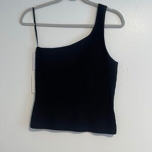 Babaton Aritzia One Shoulder Top (NWT)